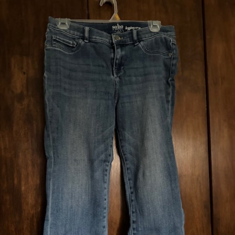 New York & Company Soho Jeans Leggings Crop - Size 6